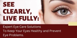See Clearly Live Fully Expert Eye Care Solutions To Keep Your Eyes Healthy and Prevent Eye Problems.